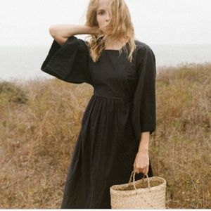 Doen Avignon dress deep ink size small